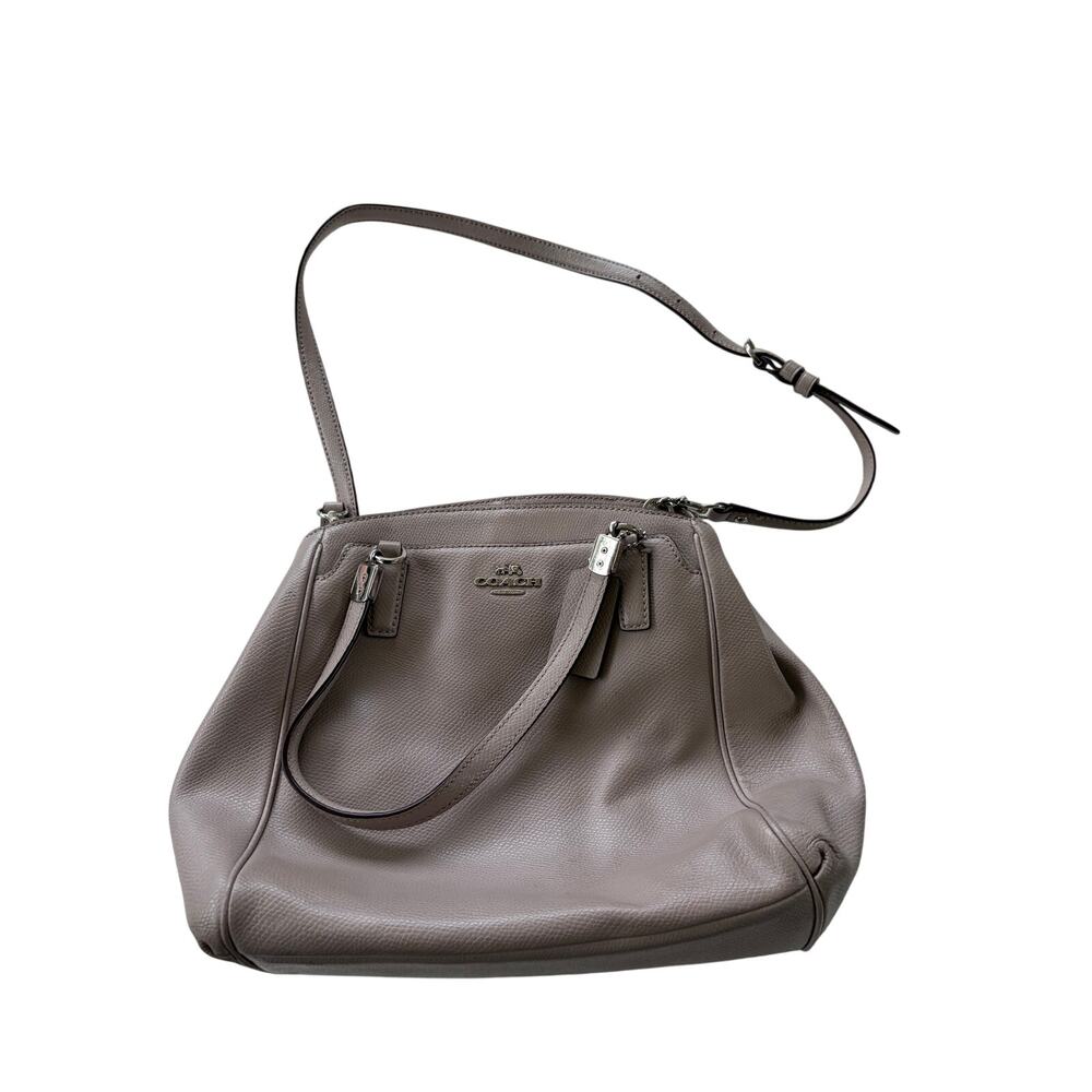 Coach minetta crossbody bag in birch grey- Preowned